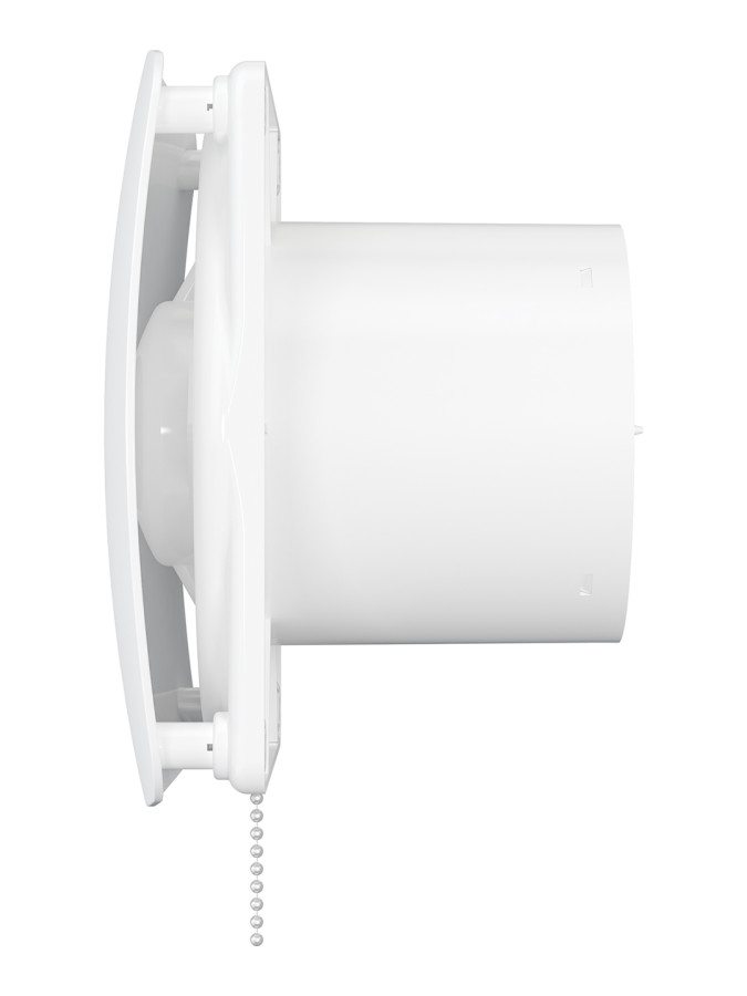 RIO 4C-02, Вентилятор осевой вытяжн. с обрат. клапаном, шнуровым тяговым выключателем D 100 RIO 4C-02, Вентилятор осевой вытяжн. с обрат. клапаном