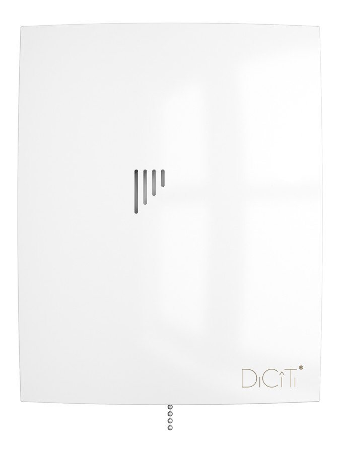 BREEZE 4C-02, Вентилятор осевой вытяжной с обрат. клапаном, шнуровым тяговым выкл. D 100 BREEZE 4C-02