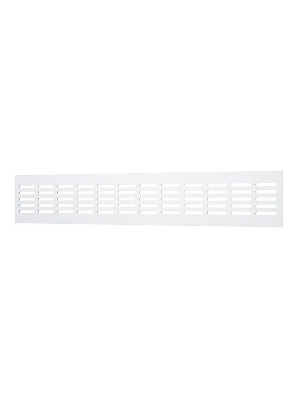 4808DP Al, Решетка переточная алюм. с покрытием полим.эмалью 480х80