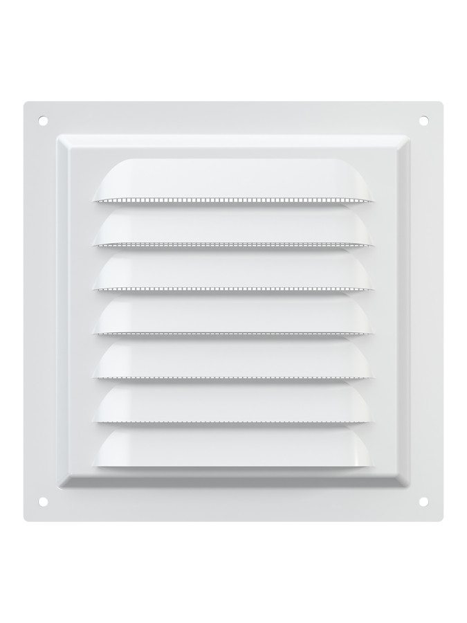 1515МЭ, Решетка вентиляционная вытяжная стальная с покрытием полимерной эмалью 150х150 1515МЭ