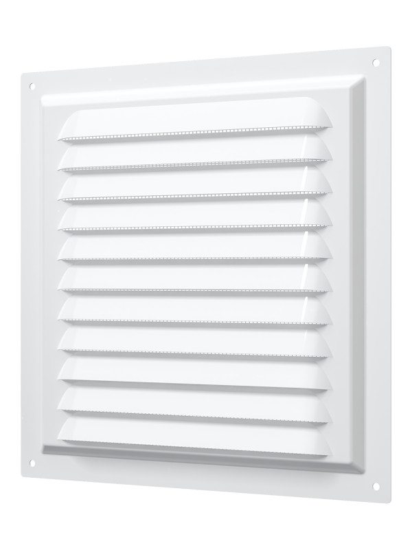 2020МЭ, Решетка вентиляционная вытяжная стальная с покрытием полимерной эмалью 200х200 2020МЭ