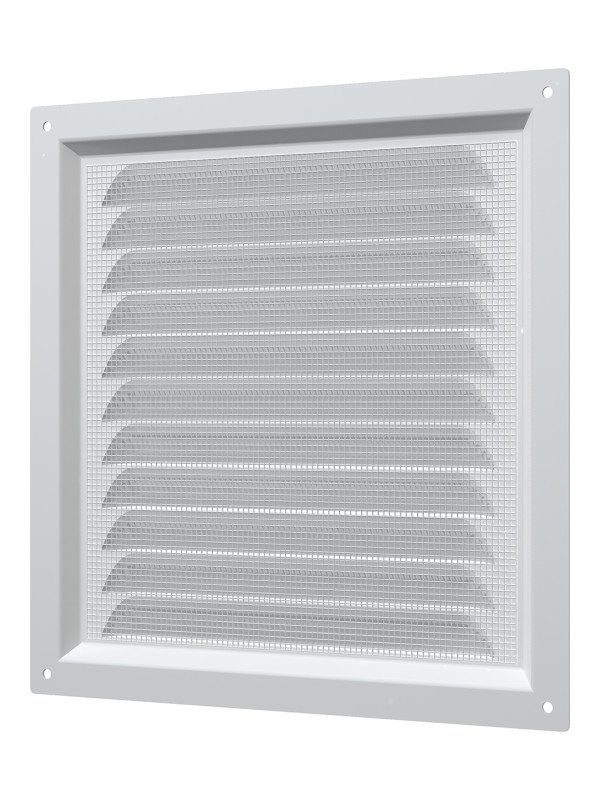 2020МЭ, Решетка вентиляционная вытяжная стальная с покрытием полимерной эмалью 200х200 2020МЭ