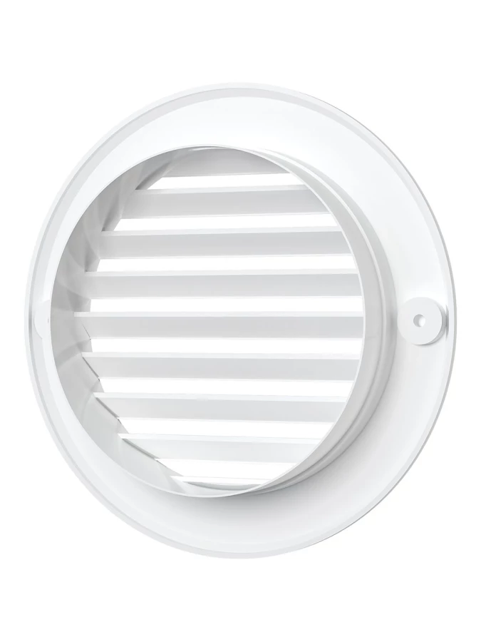 Решетка наружная вентиляционная круглая D136 с фланцем D100, 10РКН 10РКН