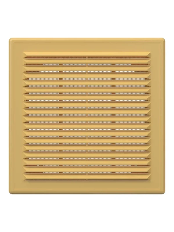 Решетка вентиляционная вытяжная АБС 208х208, беж. 2121Р 2121Р беж