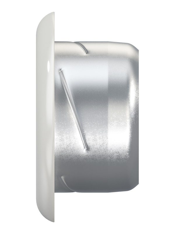 10DUM, Анемостат приточно-вытяжной разъемный с фланцем окрашенный металл D100 10DUM