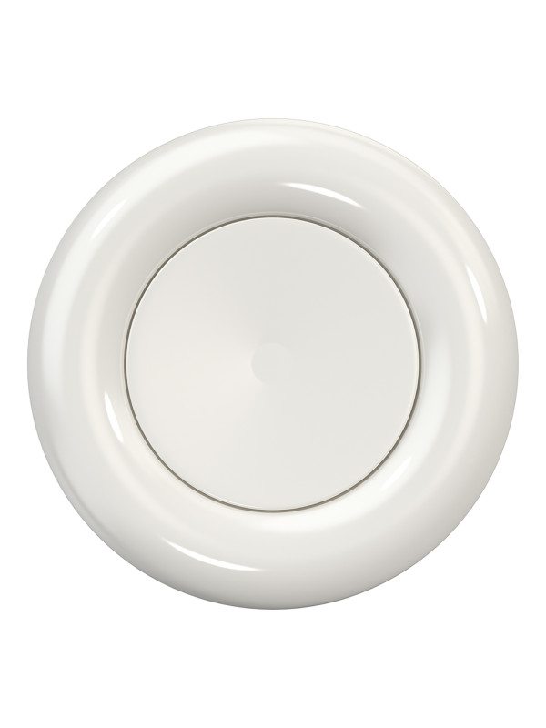 16DUM, Анемостат приточно-вытяжной разъемный с фланцем окрашенный металл D160 16DUM