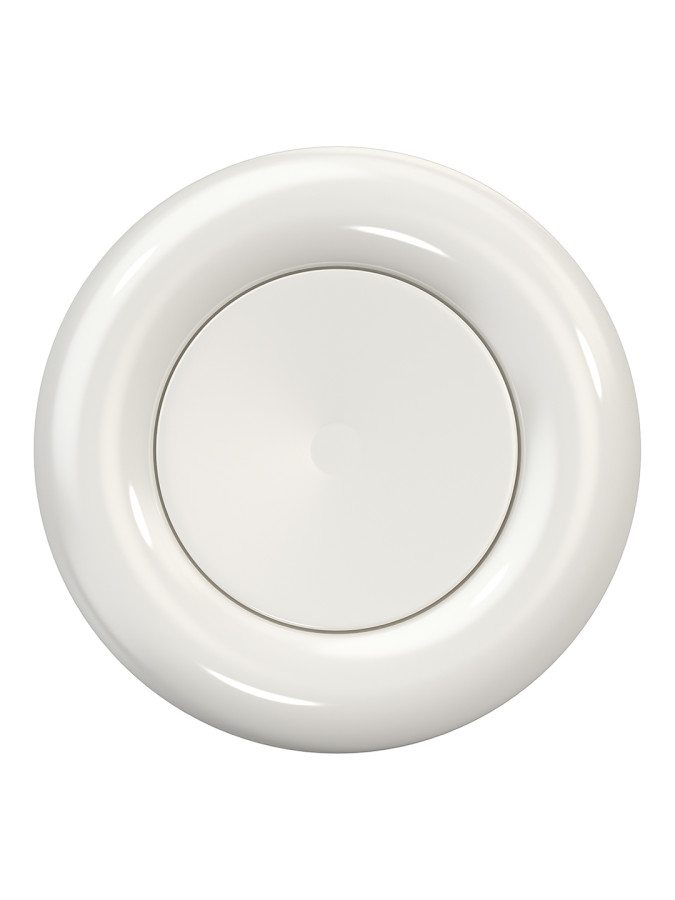 20DUM, Анемостат приточно-вытяжной разъемный с фланцем окрашенный металл D200 20DUM