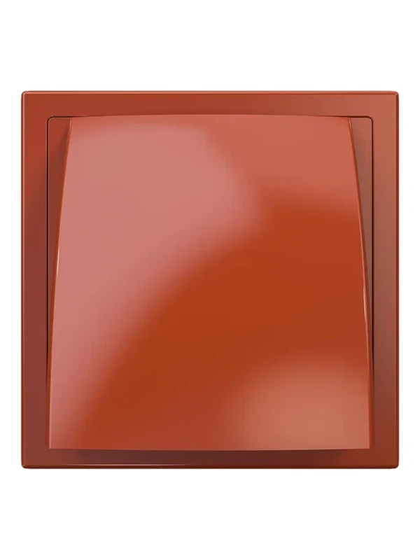 1919К15.16ФВ терр, Выход стенной вытяжной с обратным клапаном 190х190 с фланцем D150/160, ASA, терр 1919К15.16ФВ терр