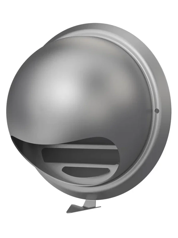 10ВМ, Выход стенной вентиляционный вытяжной металлический с фланцем D100 10ВМ