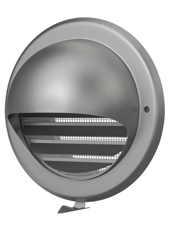 12,5ВМ, Выход стенной вентиляционный вытяжной металлический с фланцем D125 12,5ВМ