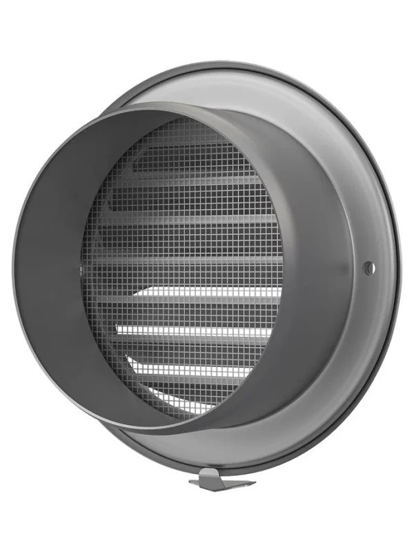 12,5ВМ, Выход стенной вентиляционный вытяжной металлический с фланцем D125 12,5ВМ