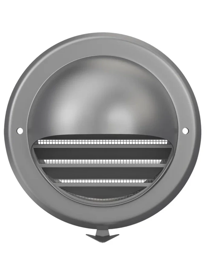 16ВМ, Выход стенной вентиляционный вытяжной металлический с фланцем D160 16ВМ