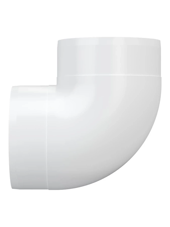 Колено круглое пластик 90°, D100, 10ККП 10ККП