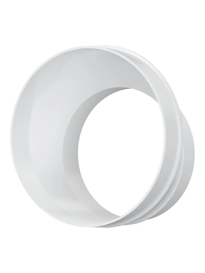 Соединитель эксцентриковый круглого воздуховода с круглым пластик D125/160, 12,516РЭП 12,516РЭП